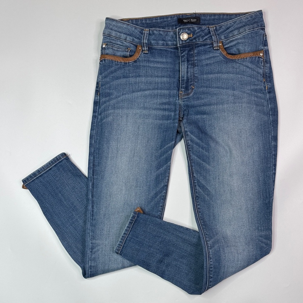 White House Black Market Skimmer Skinny Jeans Size 4